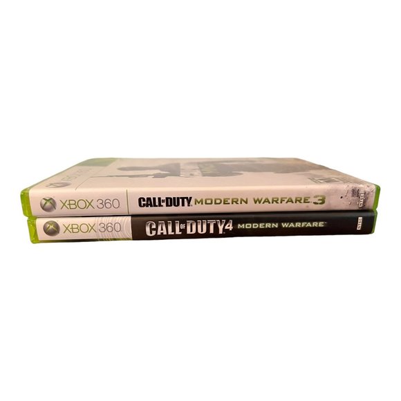 Call of Duty MW3, Call of Duty 4 Modern Warfare Lot of 2 Xbox 360 Games - Picture 3 of 5